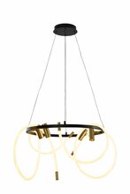 Rippvalgusti Domoletti Tigris Coil, 65 W, 4000 K, kuldne