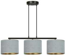Rippvalgusti Emibig Hilde 3, E27, Gray