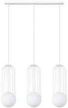 Rippvalgusti Sollux Brina 3L, SL.1333, 3xG9, 8W, 230V, valge