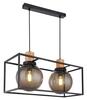 Rippvalgusti Candellux Italo, 5532-00750, must, 20 x 42 cm