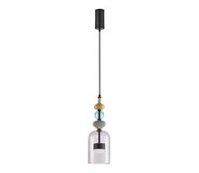 Rippvalgusti Milagro Arte, 12W, 230V, diameeter 13 cm, must