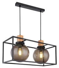 Rippvalgusti Candellux Italo, 5532-00750, must, 20 x 42 cm