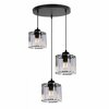 Rippvalgusti Toolight APP513-3CPR, 3xE27, 3x40W, must kristall