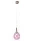 Rippvalgusti Candellux Lukka, 5550133209, 6 W, LED, roosa