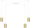Rippvalgusti Emibig Traker 4 WH/Gold, 40 W, GU10