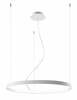 Rippvalgusti Sollux Chandelier Rio 78, 50 W, LED, 3000 K, valge