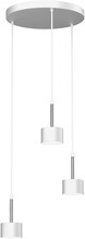 Rippvalgusti Arena White/Silver, 3xGX53, 3x40W