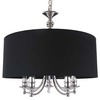 Rippvalgusti Cosmolight Abu Dhabi P05697CH-BK, 5xE14, 40W, must