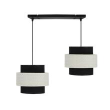 Rippvalgusti Candellux Benta, 40 W, E27, must, 2x40W