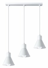 Rippvalgusti Sollux Taleja 3, 180 W, E27, valge