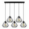 Rippvalgusti Opviq Diamond, 704-5S1, 5xE27, 100W, must