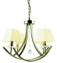 Rippvalgusti Candellux Valencia, 34-84555, 4xE14, 40W, patina