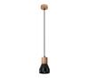 Rippvalgusti Sollux Qubic SL.0963, 1xE27, 60 W, must/betoon/puit