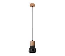 Rippvalgusti Sollux Qubic SL.0963, 1xE27, 60 W, must/betoon/puit