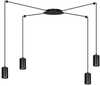 Rippvalgusti Emibig Traker 4 BL, 40 W, GU10, must