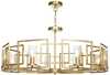 Rippvalgusti Maytoni Bowi H009PL-08G, 8xE14, 40W, kuldne