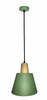 Rippvalgusti Candellux Faro, 5550101260, 1xE27, 40 W, roheline/pöök