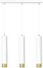 Rippvalgusti Emibig Kibo 3, GU10, White/Gold