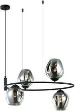 Rippvalgusti Italux Roxane MDM-4046-4 BK+SG