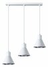Rippvalgusti Sollux Taleja 3, 180 W, ES111, valge
