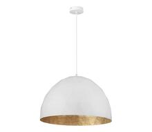 Ripplamp Sigma Diament, 1xE27, 60W, d. 50 cm, valge/kuldne