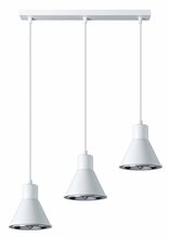 Rippvalgusti Sollux Taleja 3, 180 W, ES111, valge