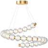 Rippvalgusti Maytoni Amulet MOD555PL-L35G3K, LED, 40W, 3000K, kuldne