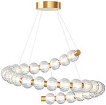 Rippvalgusti Maytoni Amulet MOD555PL-L35G3K, LED, 40W, 3000K, kuldne