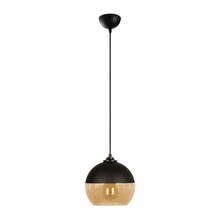 Rippvalgusti Opviq Camini, 1xE27, 40W, must, metallist korpus