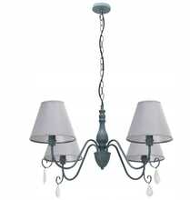 Rippvalgusti Toolight APP991-4CP, kristallidega