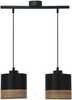 Rippvalgusti Candellux Porto, 2xE27, 60W, must/pruun