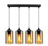 Rippvalgusti Candellux Bistro, 5534-00552, must, 10 x 65 cm