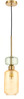 Rippvalgusti Milagro Molly Amber, 1xE14, 40W, 12 cm, kuldne/oranž/roheline