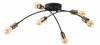 Laevalgusti Opviq Banana, 1142, 6xE27, 240 W, must, vintage