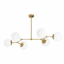 Rippvalgusti Opviq Damar, 6322, kollane/valge, 6 pirnile