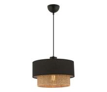 Rippvalgusti Opviq Echo, 1xE27, 60W, 230V, must/pruun