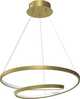 Rippvalgusti Milagro Lucerno, 48W, LED, kuldne