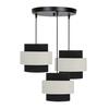 Rippvalgusti Candellux Benta, 40 W, E27, must, 3x40W
