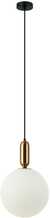 Rippvalgusti Italux Aldeva, PND-02340-1L-BRO, 40 W, E27, antiikpronks