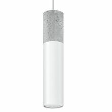 Rippvalgusti Sollux Borgio 1, 40 W, GU10, valge/hall