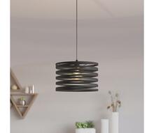 Rippvalgusti Eglo Cremella 99345, 1xE27, 40W, must, ø 37 cm