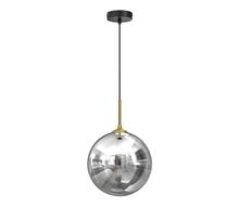Rippvalgusti Milagro Reflex, 1xE27, 60W, d. 25 cm, must/kuldne