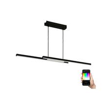 Rippvalgusti Eglo Fraioli-ZLED, 900081, LED RGBW, 32W, 230V, must, Zigbee, Bluetooth