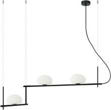Ripplamp Italux Kernio PND-357783-BK+W, 3xG9, must