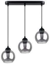 Rippvalgusti Sollux Alino SL.1142, 3xE27, 60W, 230V, must