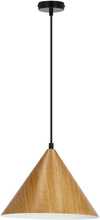 Rippvalgusti Candellux Dunca, 1x40W, E27, must, hele tamm