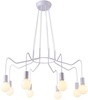 Rippvalgusti Candellux Basso, 5538-71040, 8xE27, 40 W, valge