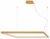 Ripplamp Sollux Nelya L, 70 W, LED, 3000 K, kuldne