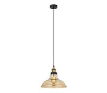 Rippvalgusti Italux Hubert, MDM-2381/1 GD+AMB, 1xE27, 40W, 230V