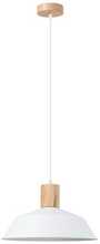 Ripplamp Sollux Fano SL.1321, 1xE27, 15W, 230V, diameeter 34 cm, valge